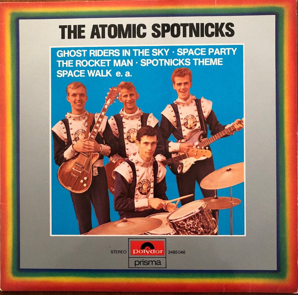 THE SPOTNICKS LP: THE ATOMIC SPOTNICKS, Cd's en Dvd's, Vinyl | Pop, Ophalen of Verzenden, Zo goed als nieuw, 12 inch