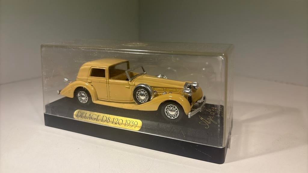 Delage d8 120 1939 solido 1.43, Auto, Solido, Ophalen of Verzenden, A
