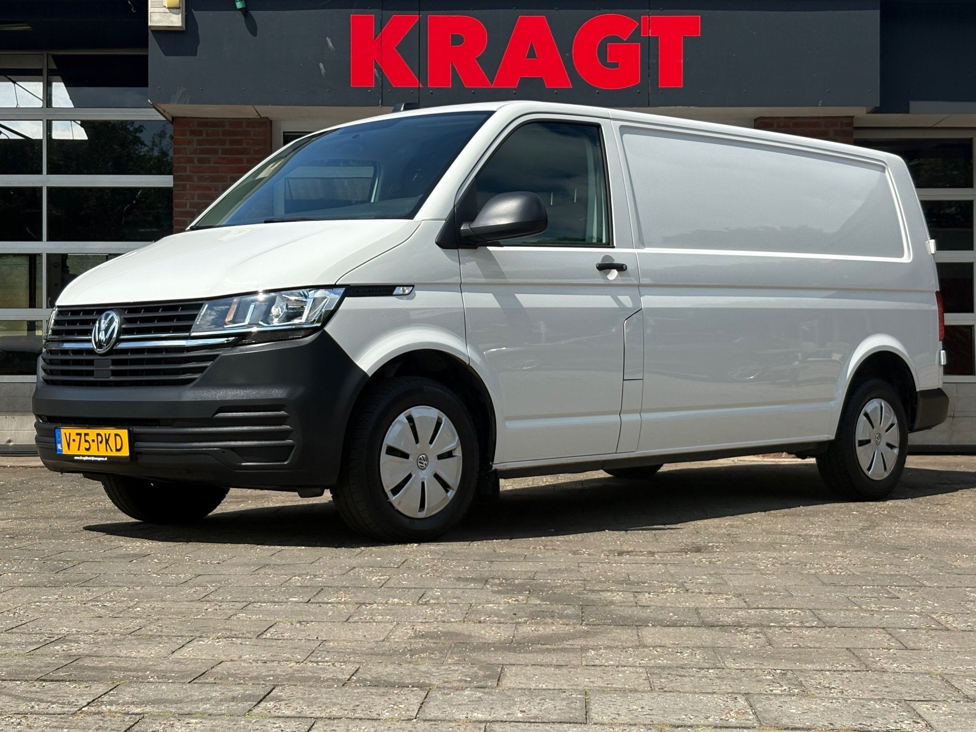 Volkswagen TRANSPORTER 2.0 TDI L2H1 150PK!|DSG Automaat|crui, Auto's, Stof, Gebruikt, 4 cilinders, 150 pk
