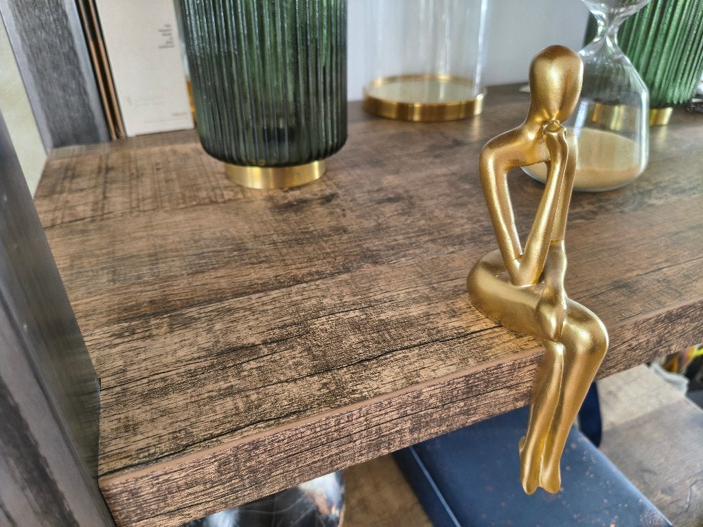 Prachtige zware wandkast Mangohout - 200 x 80 x 48