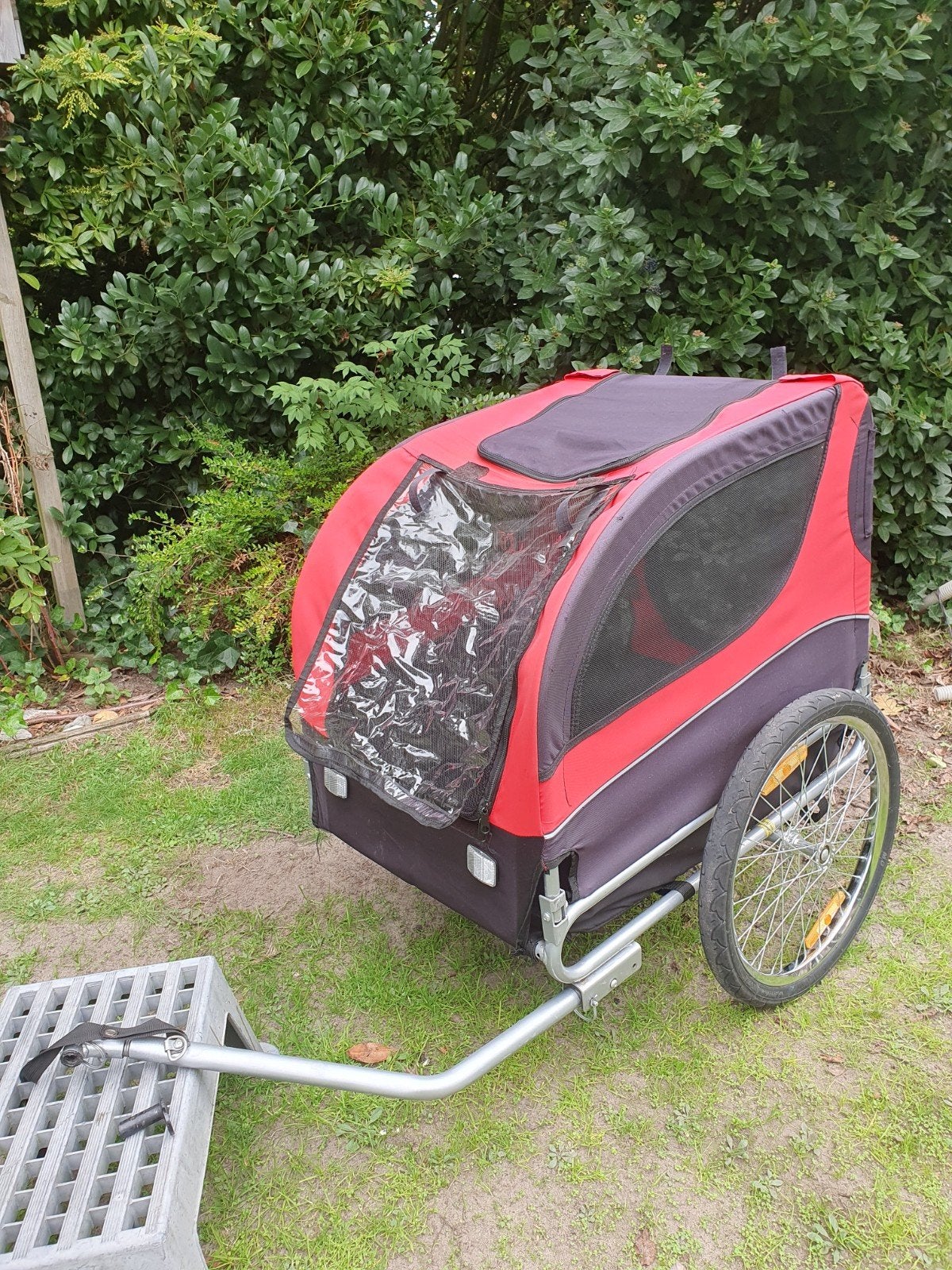 Doggie Liner Hondenfietskar met koppelstuk, Ophalen, Gebruikt, Hondenkar, 20 tot 40 kg