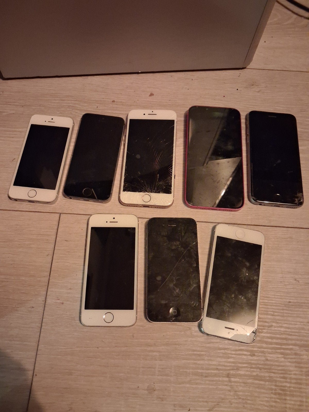 Partij iPhones voor onderdelen of reparatie, Telecommunicatie, Ophalen of Verzenden, Niet werkend, Zonder abonnement, Zonder simlock