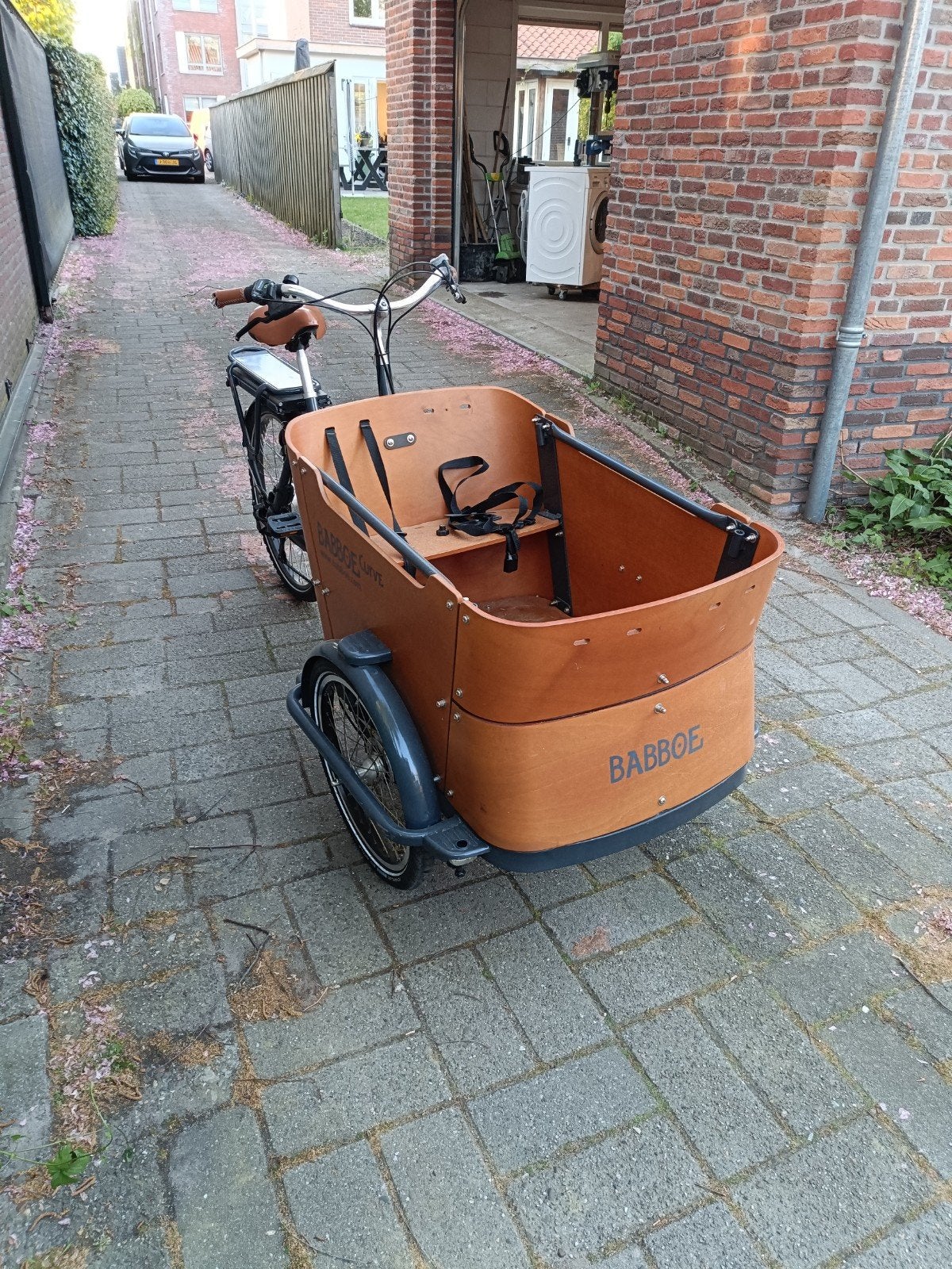 Babboe Curve Elektrische Bakfiets nieuw band, Ophalen, Gebruikt, Elektrisch, 2 kinderen