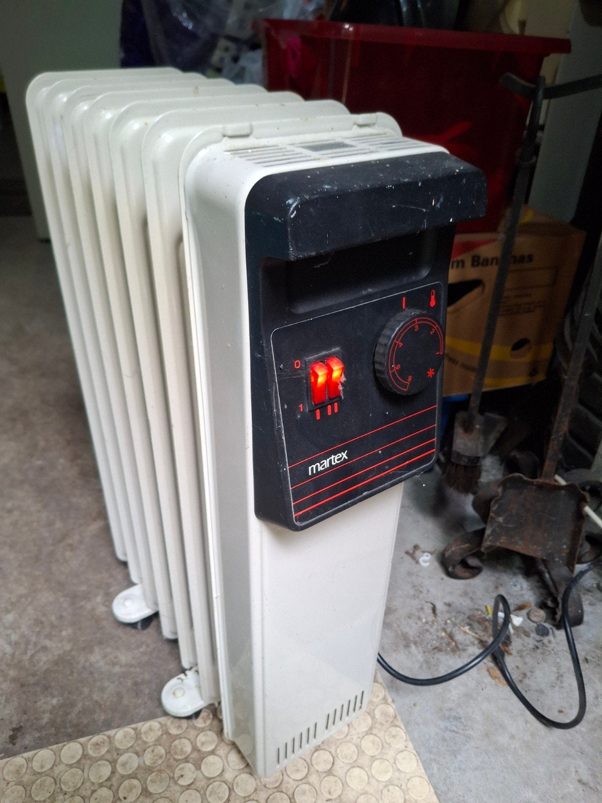 Martex Oliegevulde Radiator - Elektrische Kachel, Ophalen, Gebruikt