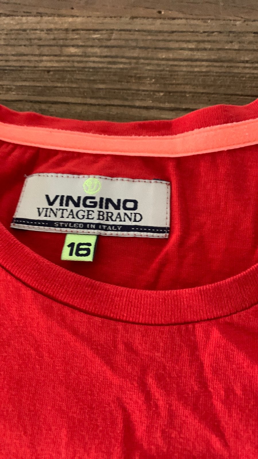 Vingino shirt  maat 16, Kinderen en Baby's, Kinderkleding | Maat 170, Ophalen, Zo goed als nieuw, Jongen, Shirt of Longsleeve