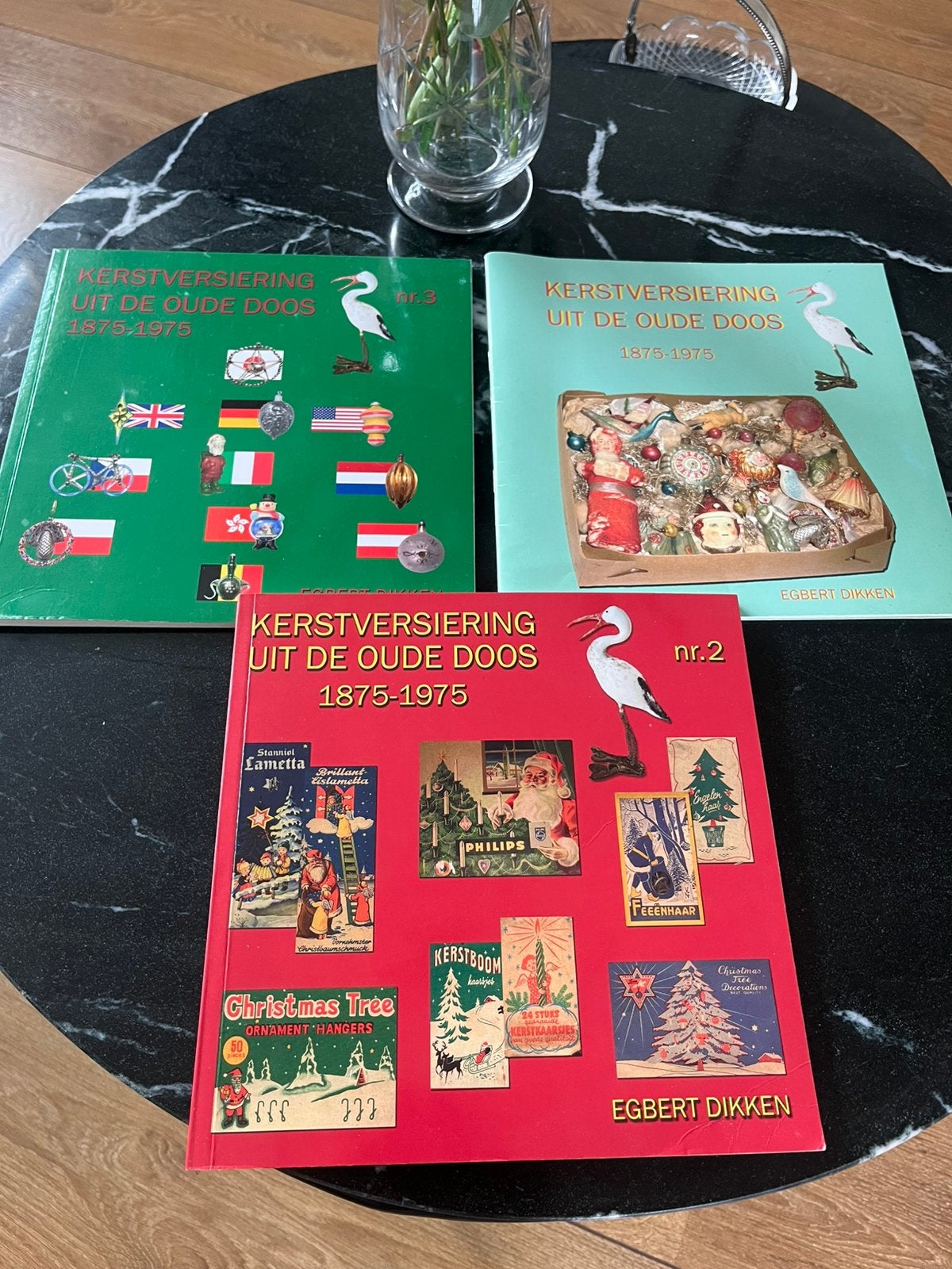3 boekjes kerstversiering, Diversen, Kerst, Ophalen of Verzenden, Zo goed als nieuw