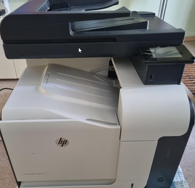 HP Laser Pro Jet 500 Color MFP M570dw All-in-One Printer, Computers en Software, Printers, Ophalen, All-in-one, Draadloos, Zo goed als nieuw