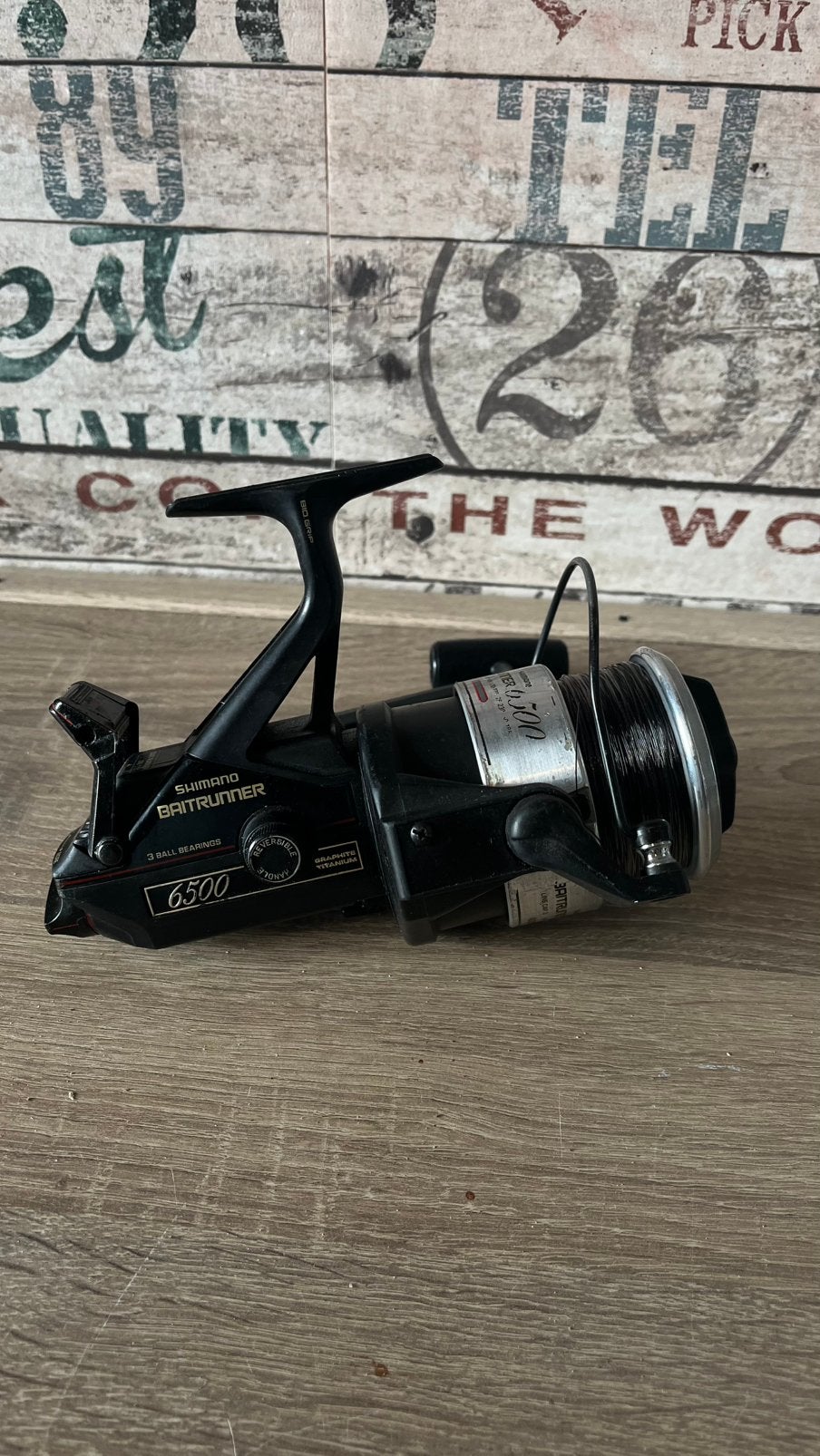 Shimano Baitrunner 6500 zeer nette staat, Ophalen of Verzenden, Gebruikt, Molen