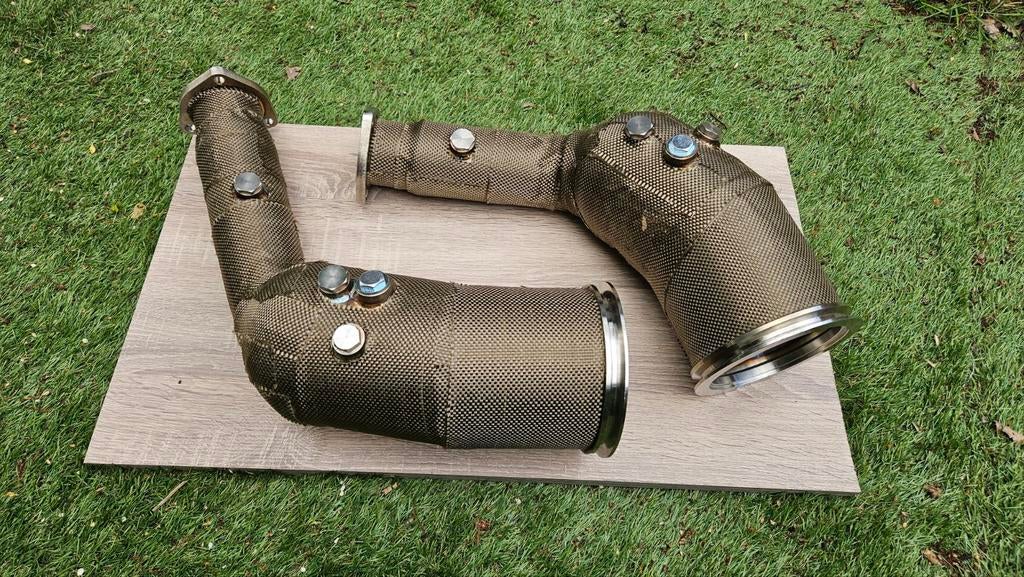 Uitlaat downpipe catles / sport kats RSQ8 - URUS - CAYENNE, Ophalen of Verzenden, PERFORMANCE-EXHAUST.NL, INFO@PERFORMANCE-EXHAUST.NL