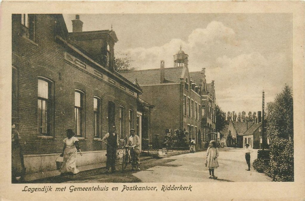 702-034-015 Ridderkerk Lagendijk, Verzenden, Voor 1920, Zuid-Holland