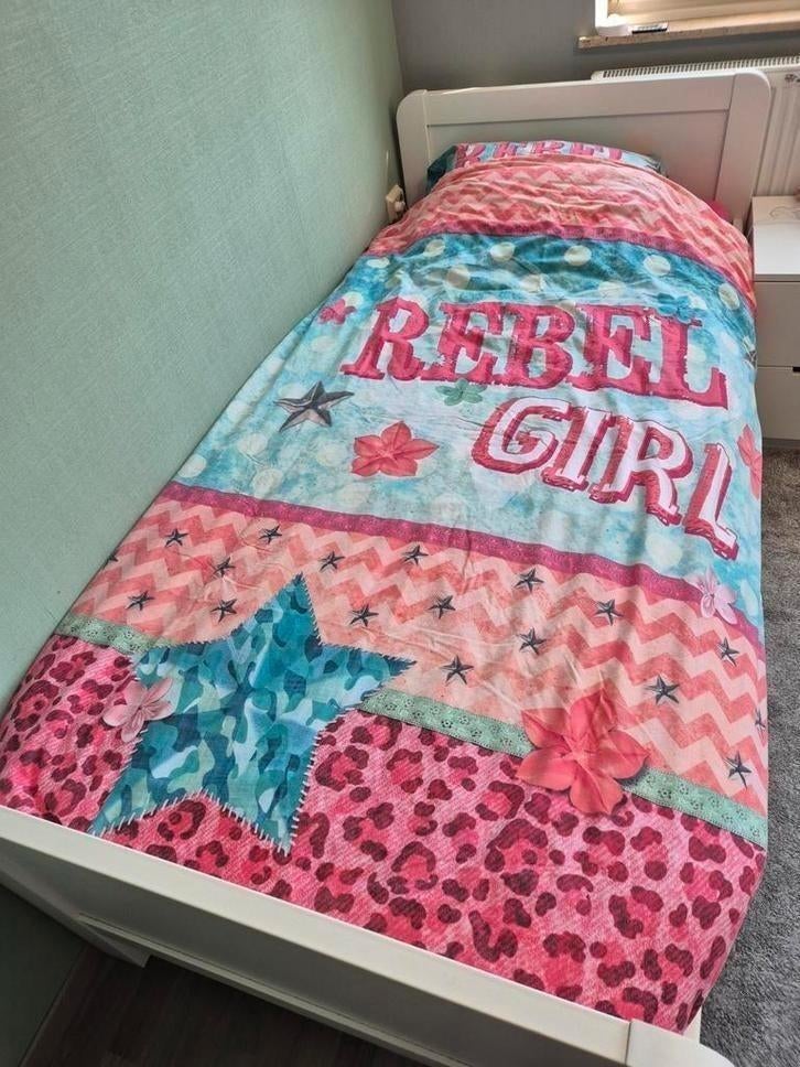 Dekbedovertrekken voor  een 1 persoons bed Katoen, Kinderen en Baby's, Kinderkamer | Beddengoed, Meisje, Dekbedovertrek, Ophalen of Verzenden