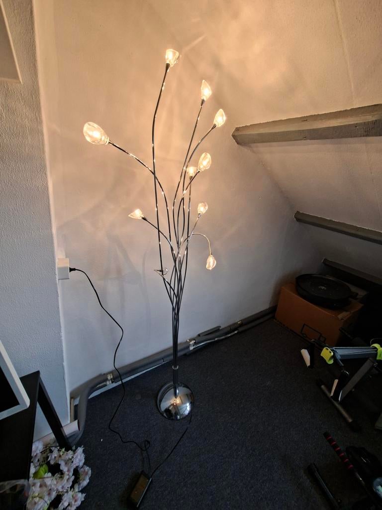Octopus vloerlamp, Ophalen, Gebruikt, Metaal, 150 tot 200 cm