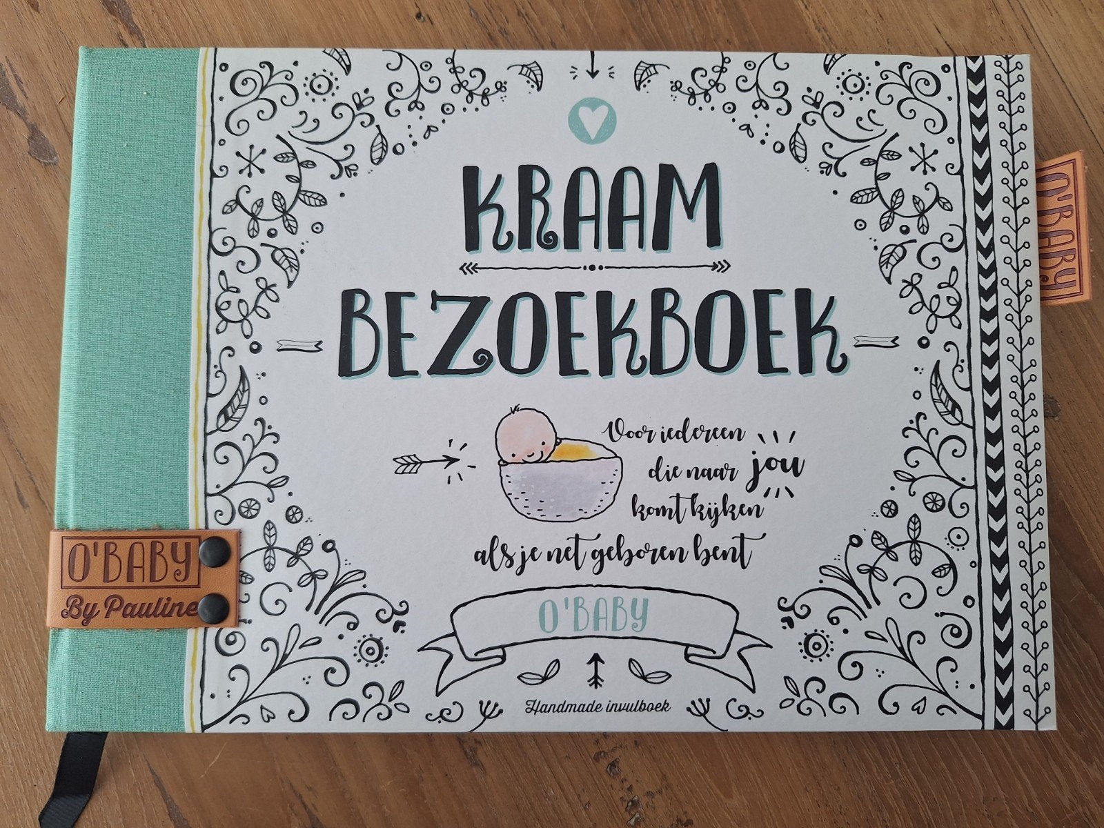 Kraambezoekboek Pauline Oud, Hobby en Vrije tijd, Stempelen, Ophalen of Verzenden, Nieuw, Clearstamp