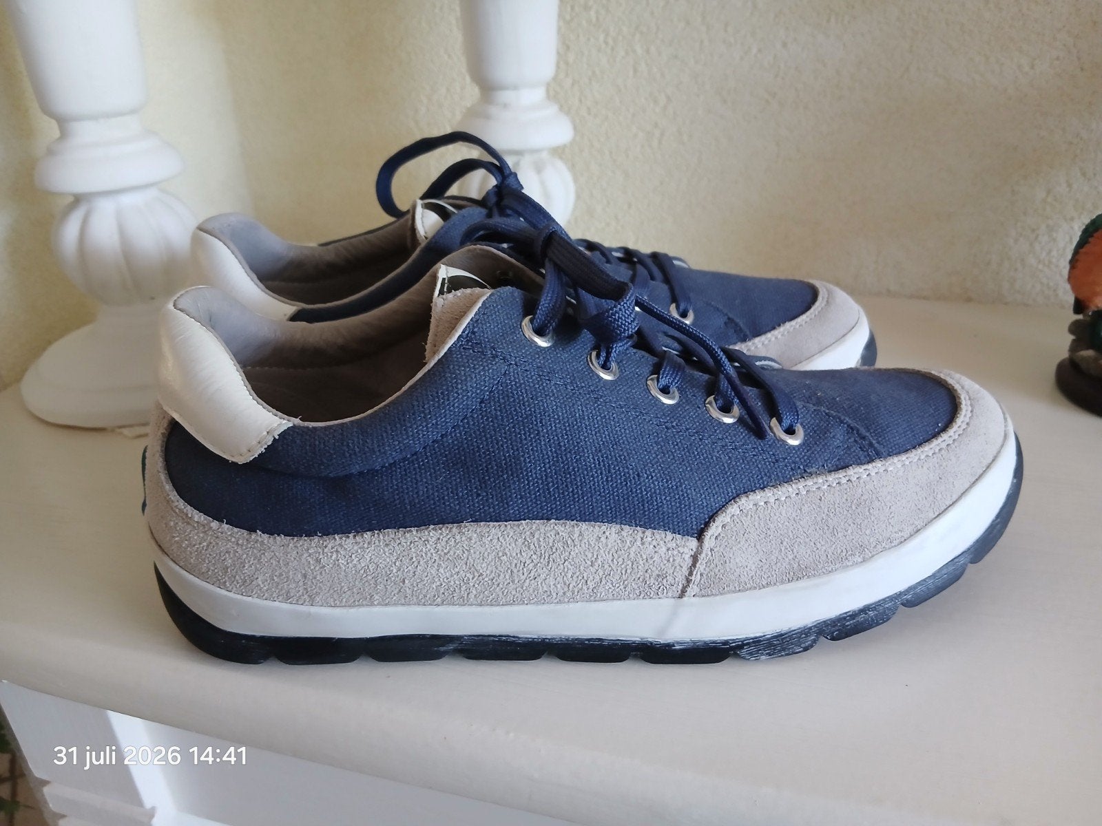Wolky maat 39, Wolky, Schoenen met lage hakken, Blauw, Ophalen of Verzenden