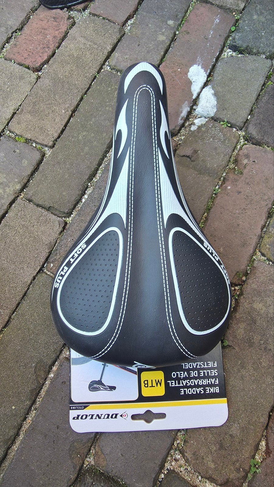 Nieuw Dunlop MTB Fietszadel - Soft Plus, Ophalen, Zadel, Mountainbike, Dunlop
