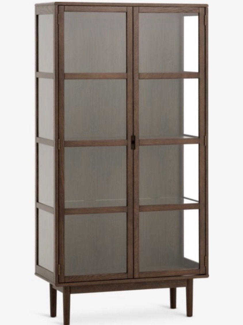 Vesterby vitrinekast, Zo goed als nieuw, 150 tot 200 cm, 25 tot 50 cm, 50 tot 100 cm