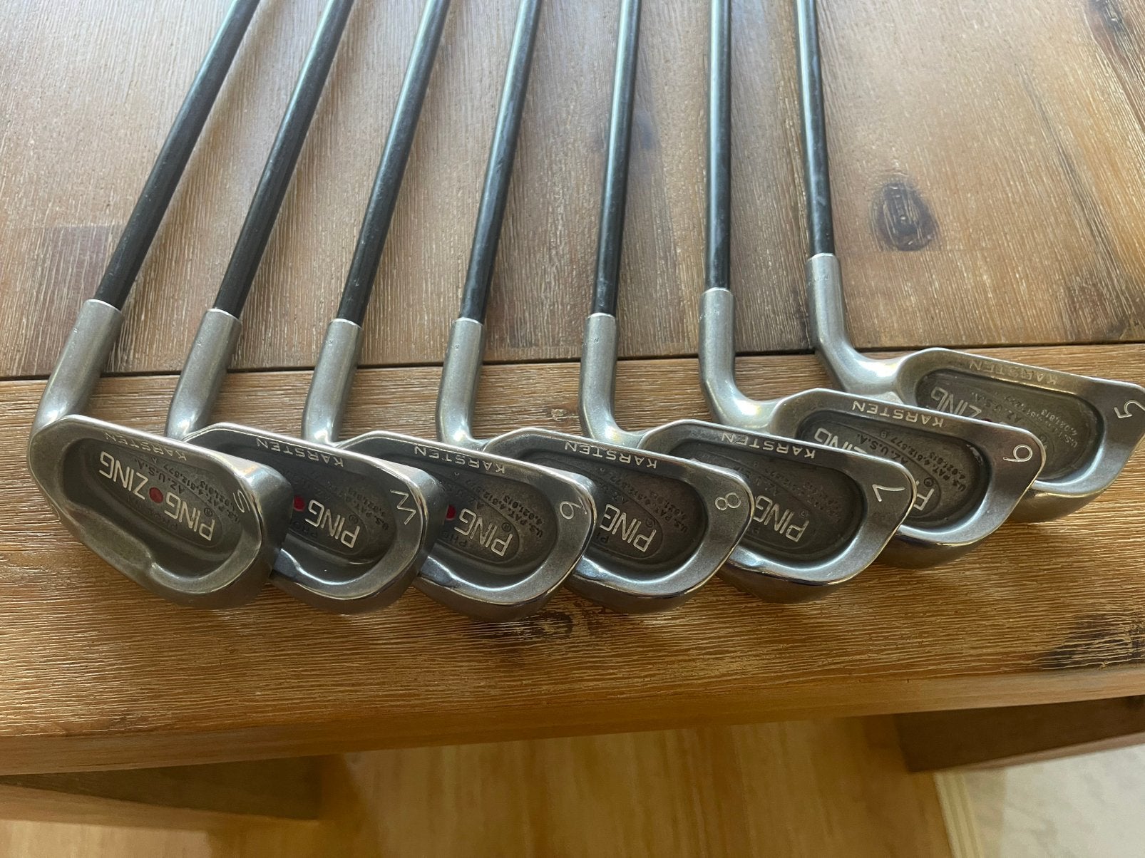 Ping IJzerset 7 stuks Red Dot, Ophalen, Gebruikt, Set, Ping