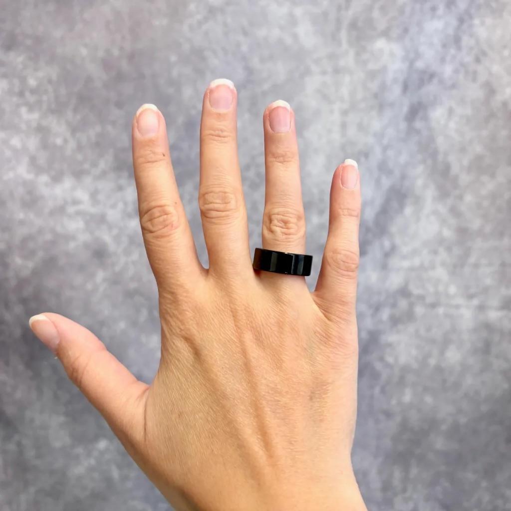 Oura ring, black, size 9, Sieraden, Tassen en Uiterlijk, Activity trackers, Oura, Zwart, Ophalen of Verzenden, Zo goed als nieuw