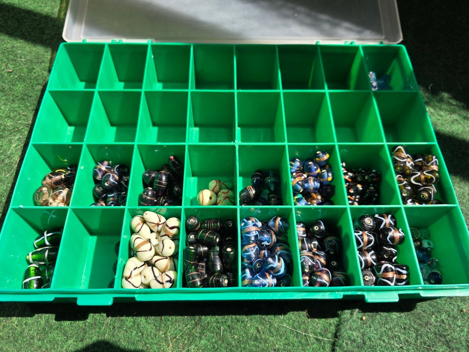 Partij lampwork-kralen, Ophalen of Verzenden, Nieuw, Kraal