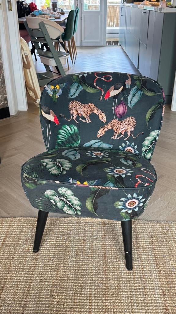 Sissy-Boy Jungle Stoel - Unieke Eyecatcher, Huis en Inrichting, Stoelen, Gebruikt, Eén, Stof, Overige materialen, Overige kleuren