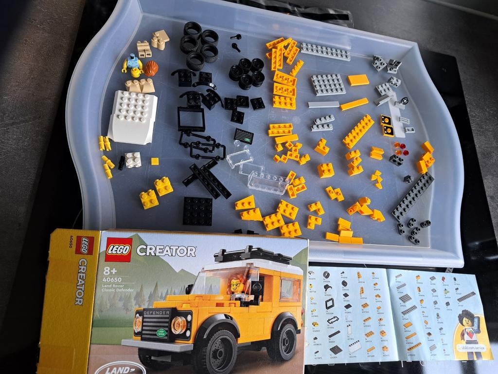 Lego creator 40650 landrover, Ophalen of Verzenden, Zo goed als nieuw