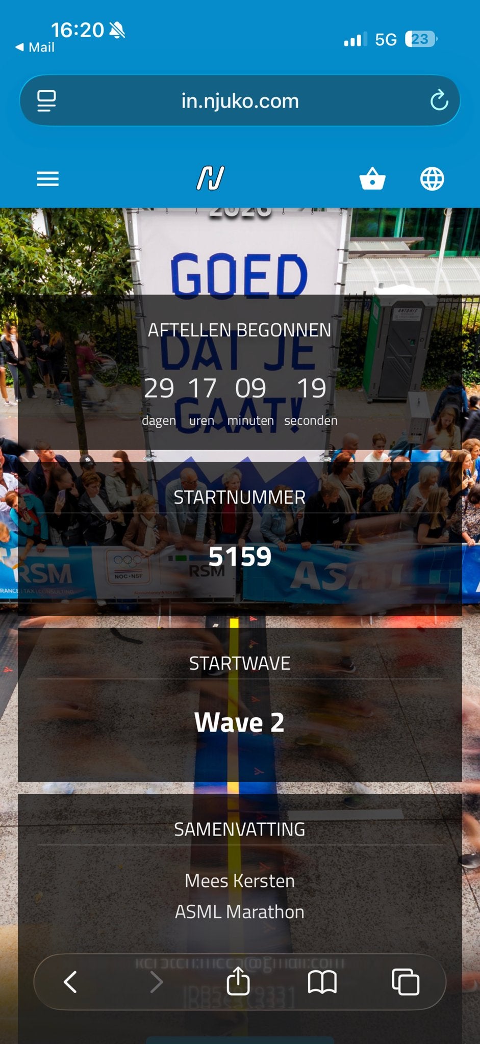 Hele marathon ticket Eindhoven, 11 oktober, Tickets en Kaartjes