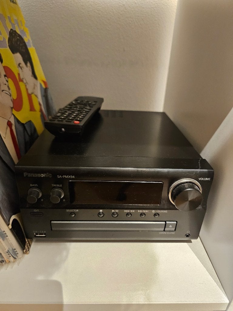 CD-speler, DAB+ en FM-radio, Bluetooth, USB en AUX., Cd-speler, Zo goed als nieuw, Microset, Ophalen