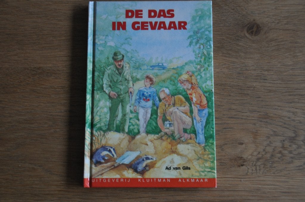 Ad van Gils - De das in gevaar, Fictie algemeen, Ophalen of Verzenden, Zo goed als nieuw, Ad van Gils