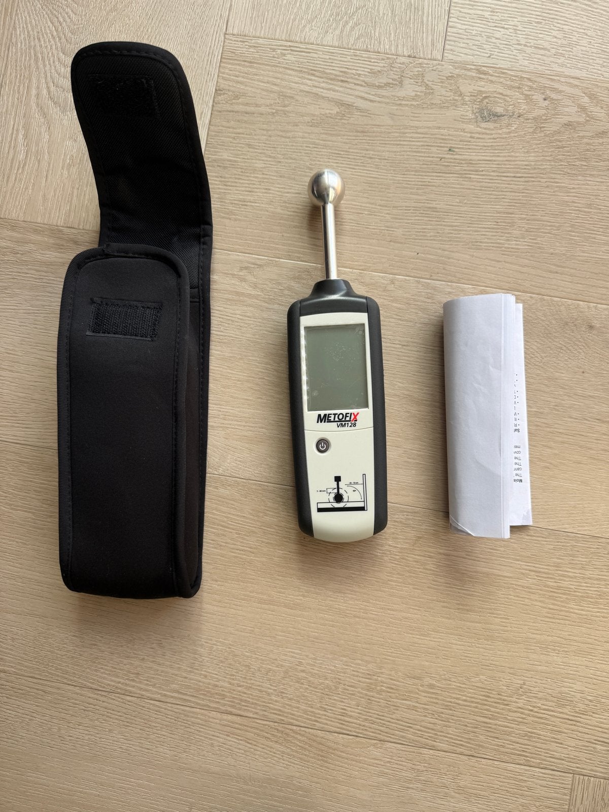 Splinter nieuw METOFIX VM128 Vocht- en temperatuurmeter, Doe-het-zelf en Verbouw, Ophalen, Nieuw, Vocht of Vloeistof
