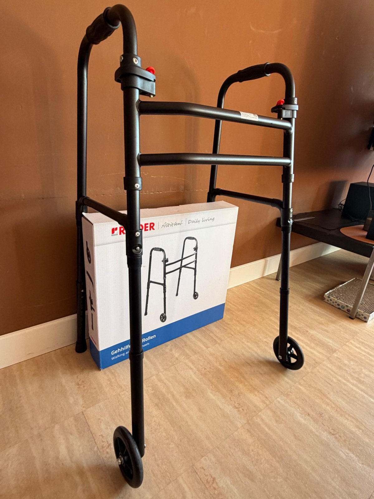Ridder opvouwbare loopwagen / looprek, Diversen, Looprekken, Ophalen of Verzenden, In hoogte verstelbaar, Zo goed als nieuw
