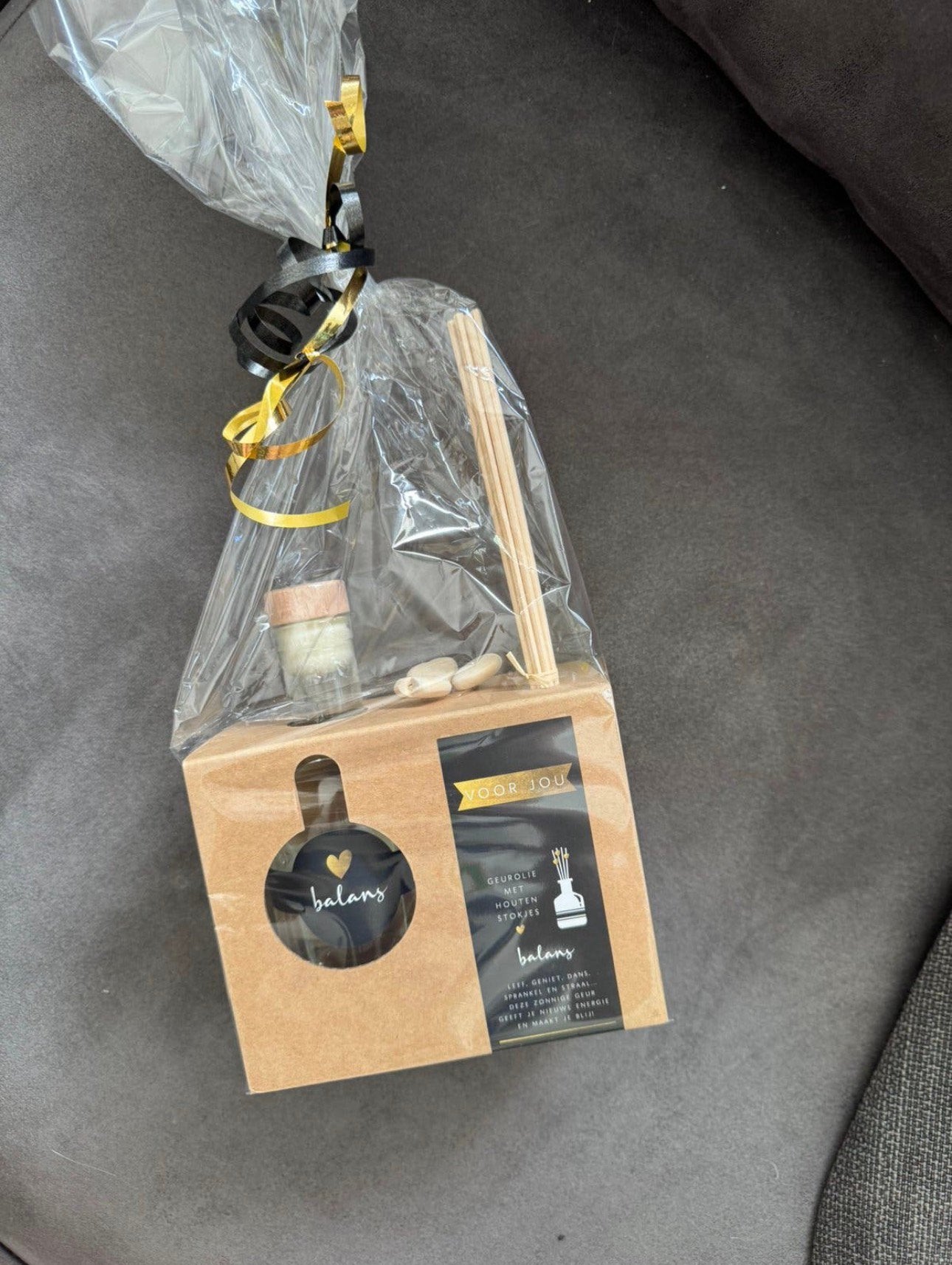 Geurolie met houten stokjes., Ophalen, Nieuw
