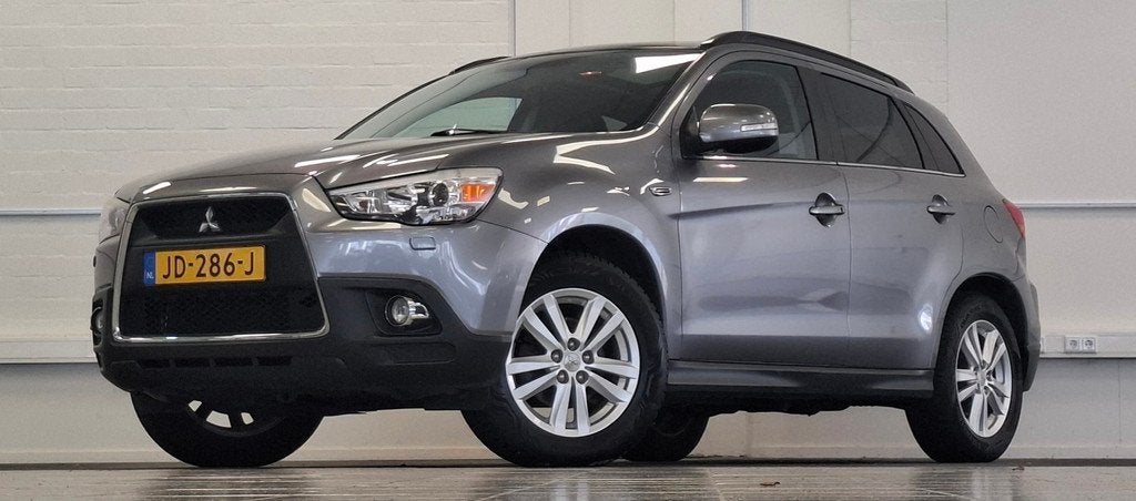 Mitsubishi ASX 1.6 Intense ClearTec Trekhaak Pano Xenon Alls, Auto's, Mitsubishi, Voorwielaandrijving, Euro 5, Stof, Gebruikt