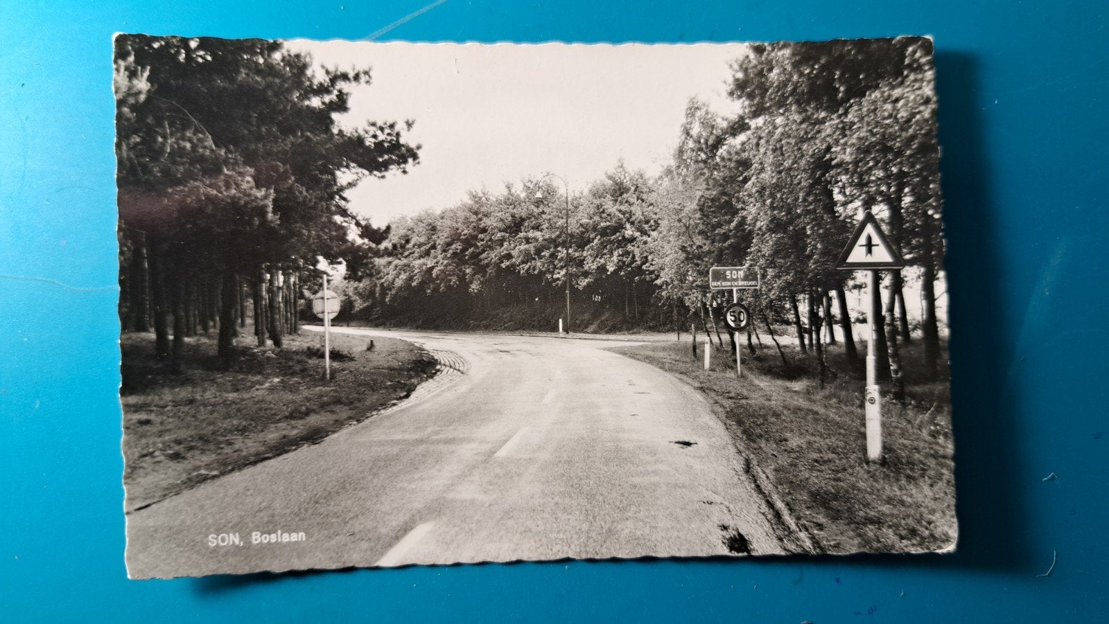 Son Boslaan 1956, Ophalen of Verzenden, 1940 tot 1960, Gelopen, Noord-Brabant