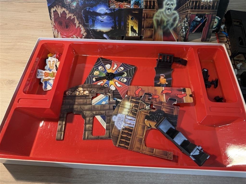 spookslot het griezelspel met veel aktie orgineel - s6595, Verzenden, Zo goed als nieuw