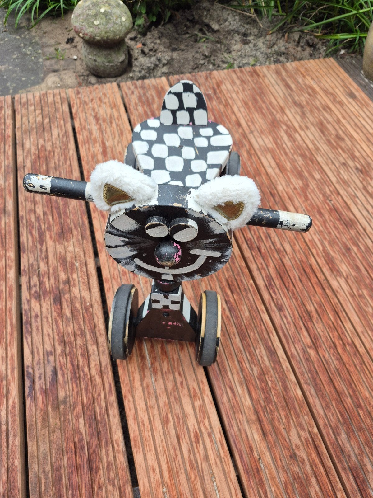 loop car en loopfiets, Ophalen