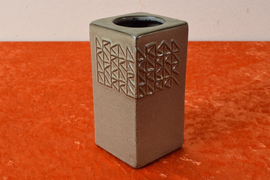 Retro vintage Cor Unum blokvaas / chimney vaasje, Ophalen of Verzenden