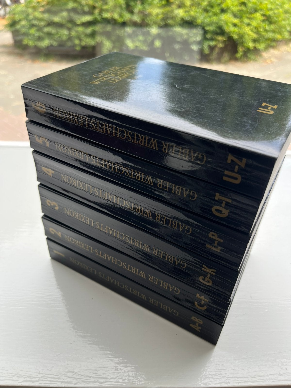 Complete 7-delige encyclopedieset - duits!, Ophalen, Gelezen