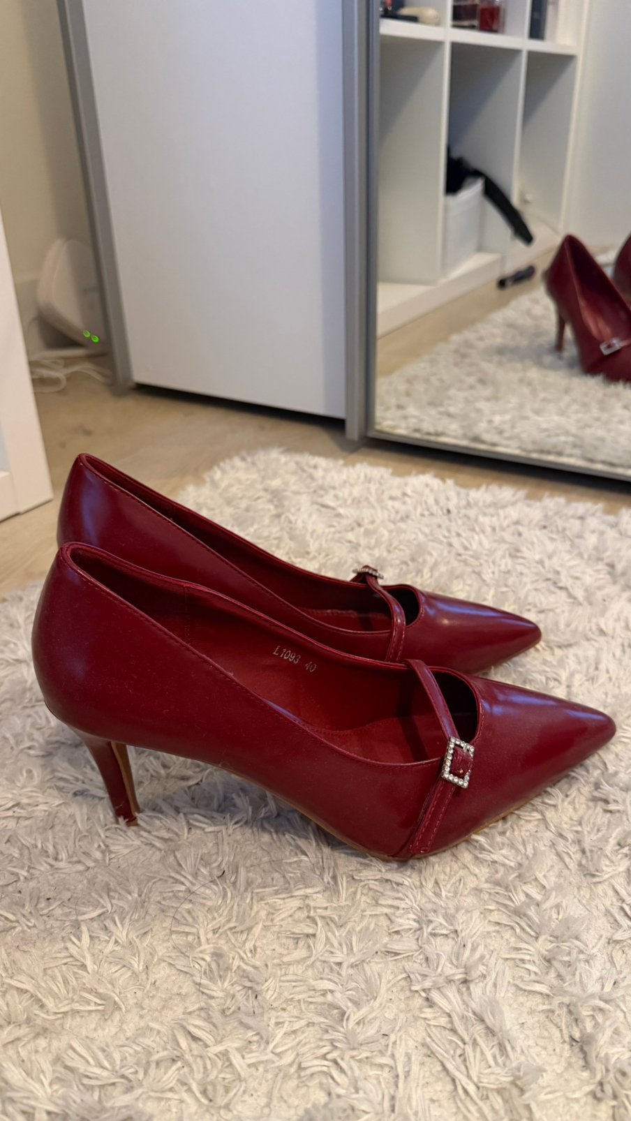 Rode hakken, Kleding | Dames, Verzenden, Gedragen, Rood, Pumps