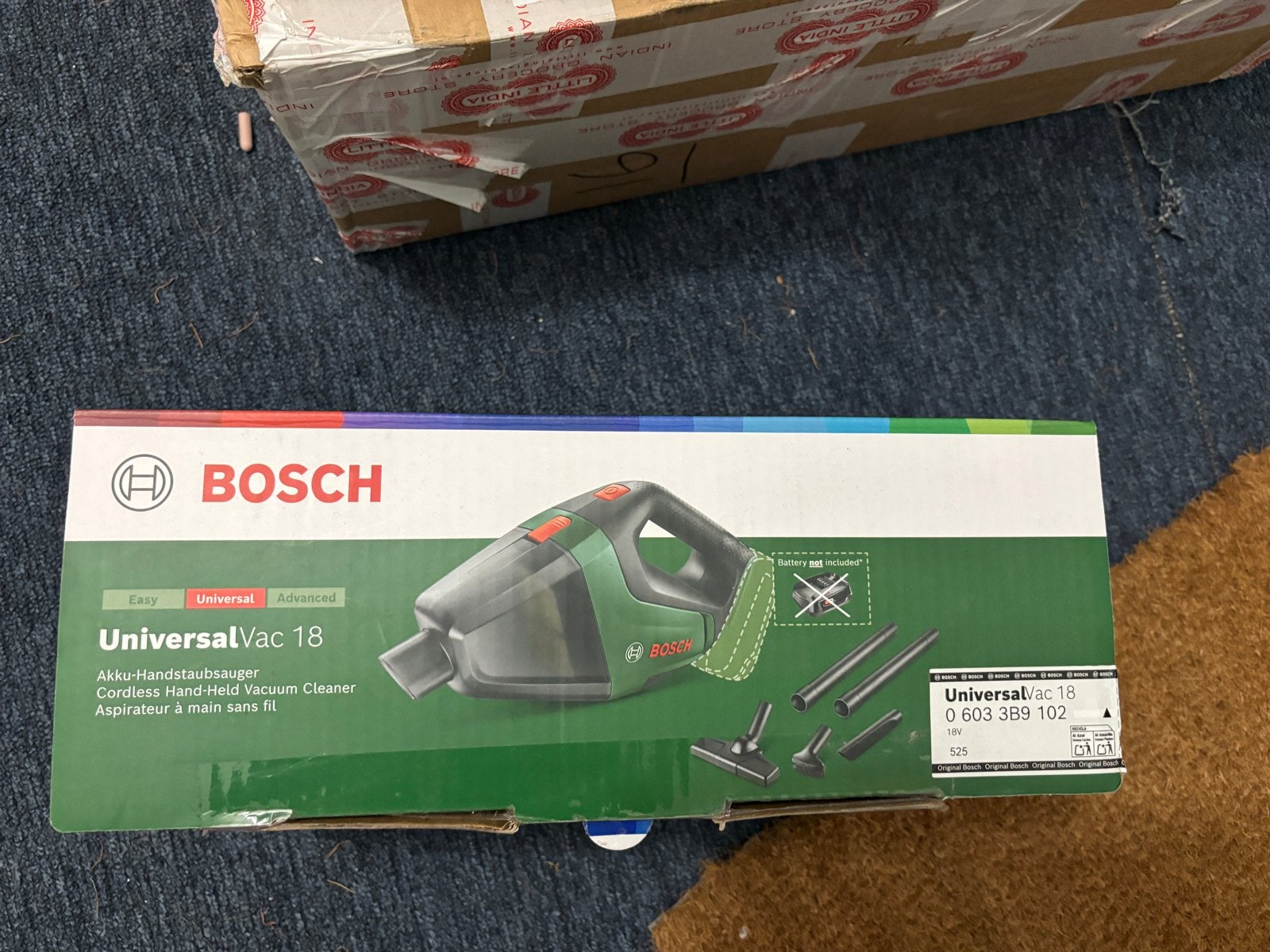 Bosch UniversalVac 18 Accu Kruimeldief - Goede Staat, Ophalen, Gebruikt, Bosch, Kruimeldief