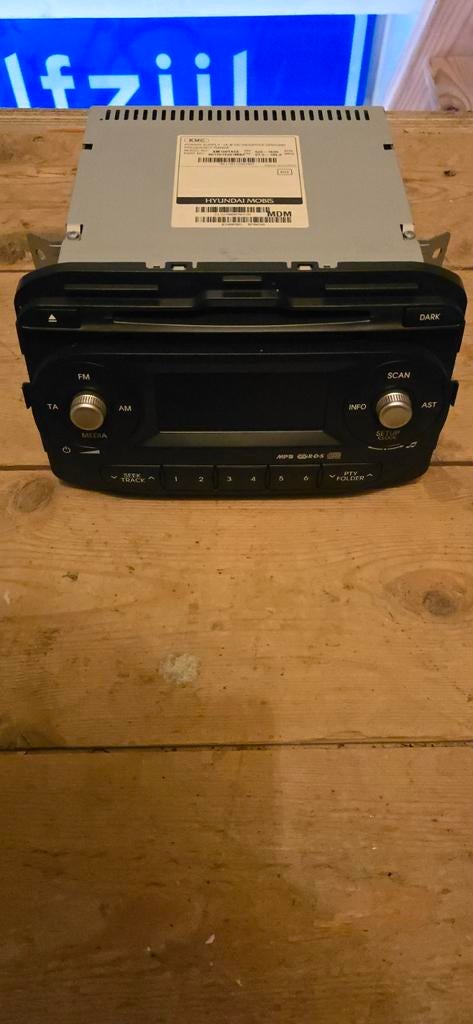 Kia Picanto Radio - Origineel Hyundai Mobis, Ophalen of Verzenden, Gebruikt