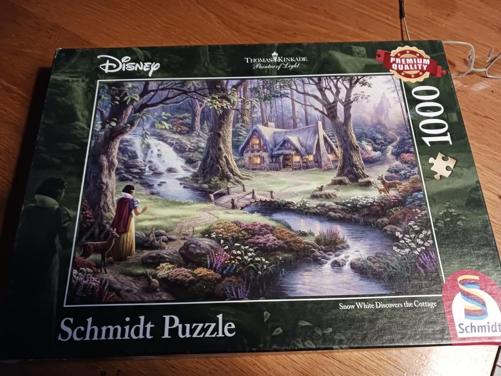 Disney puzzel 1000 stukjes, Ophalen of Verzenden, 500 t/m 1500 stukjes, Gebruikt, Legpuzzel
