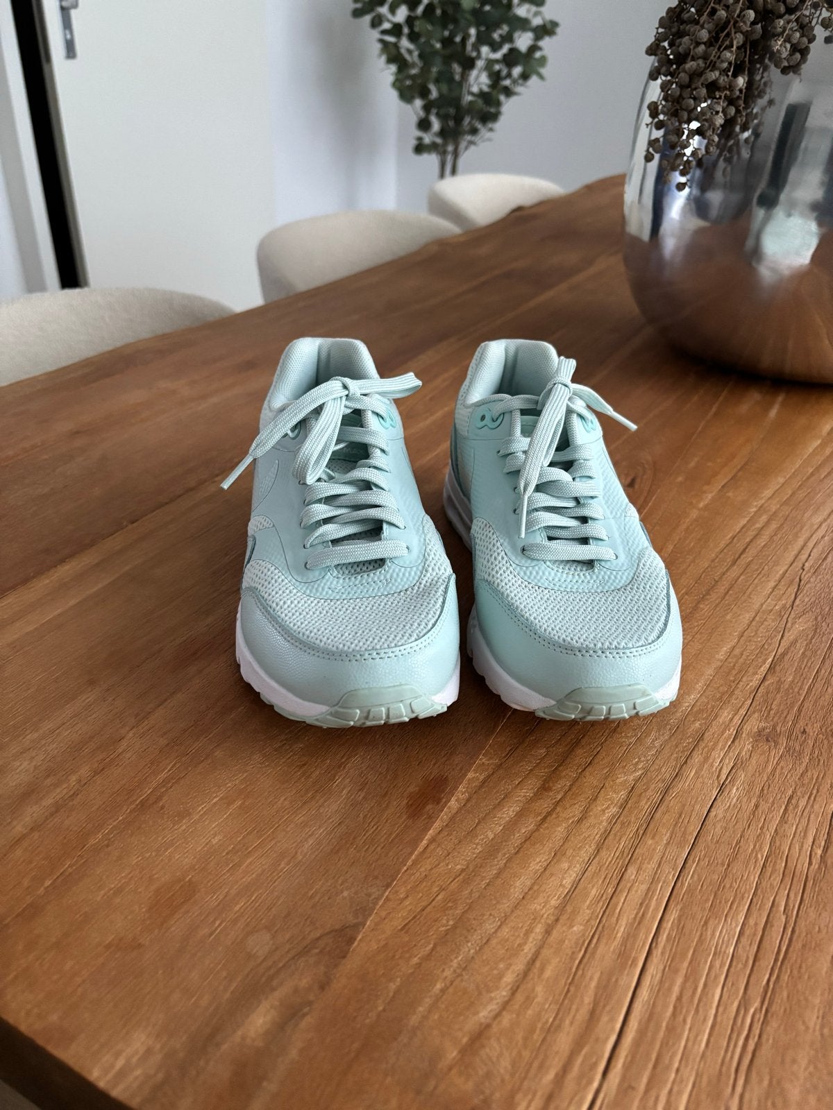 Nike Air Max sneakers - Lichtgroen Maat 38, Ophalen of Verzenden, Sneakers of Gympen, Gedragen, Groen