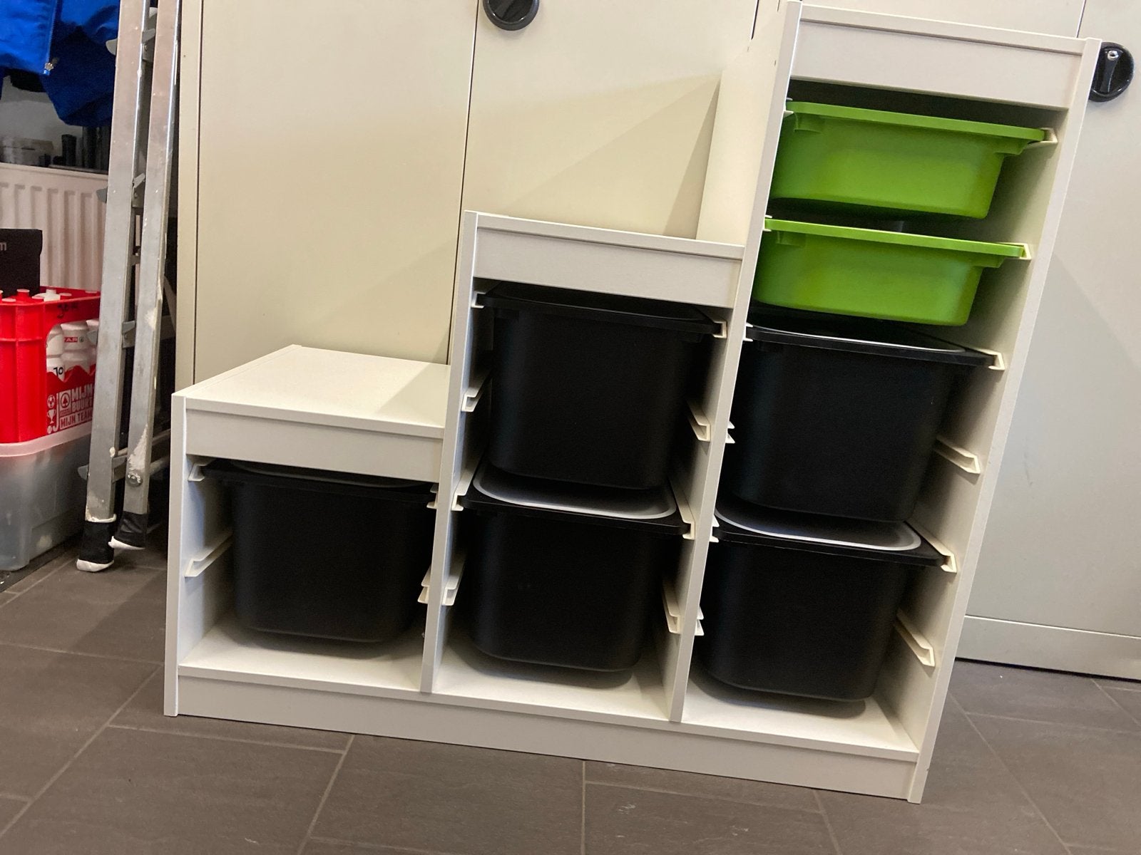 IKEA Trofast opbergkast met bakken, wit, Ophalen, Gebruikt, Kast