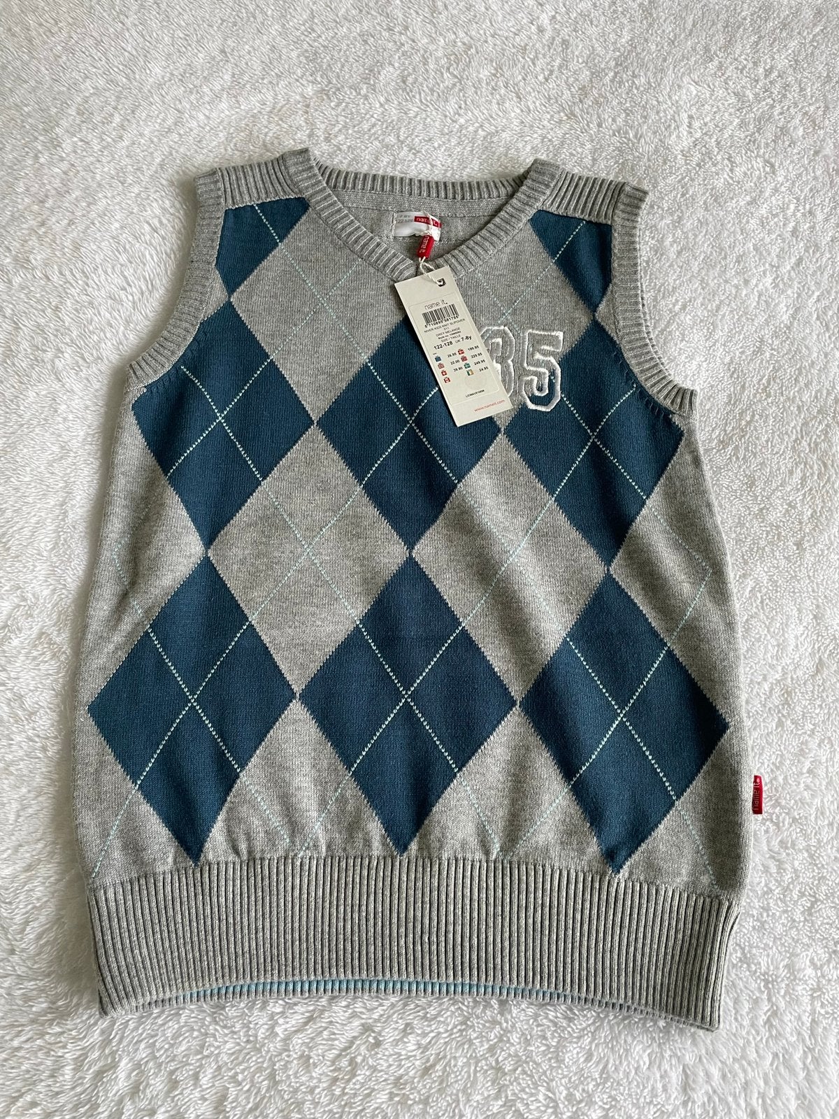 Spencer jongens merk name it 122/128 maar valt groter nieuw, Ophalen of Verzenden, Nieuw, Jongen, Trui of Vest