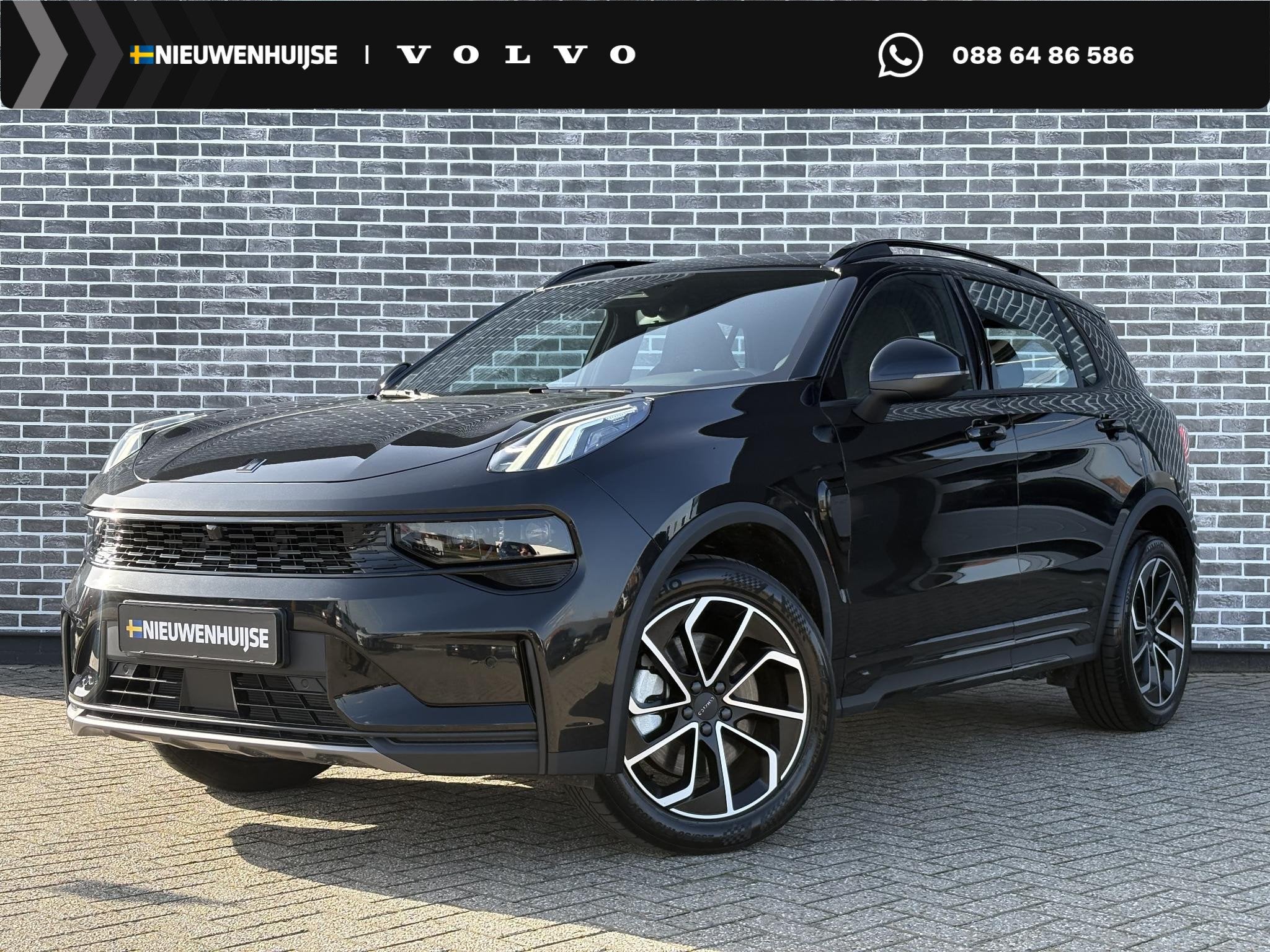 Lynk & Co 01 Plug-in Hybrid 1.5 Core | Facelift | Adaptive C, 4 cilinders, Alcantara, Zwart, Bedrijf