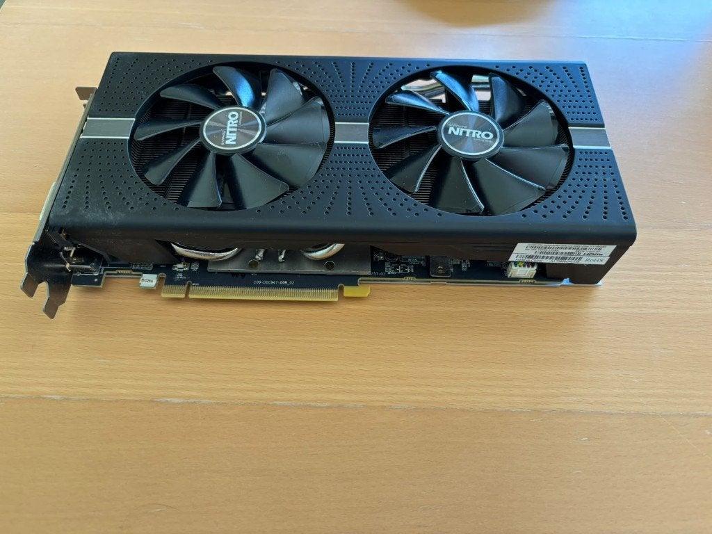 Videokaart Sapphire Nitro+ Radeon RX 580 4GB GDDR5, Computers en Software, Videokaarten, PCI-Express 3, Gebruikt, AMD, HDMI
