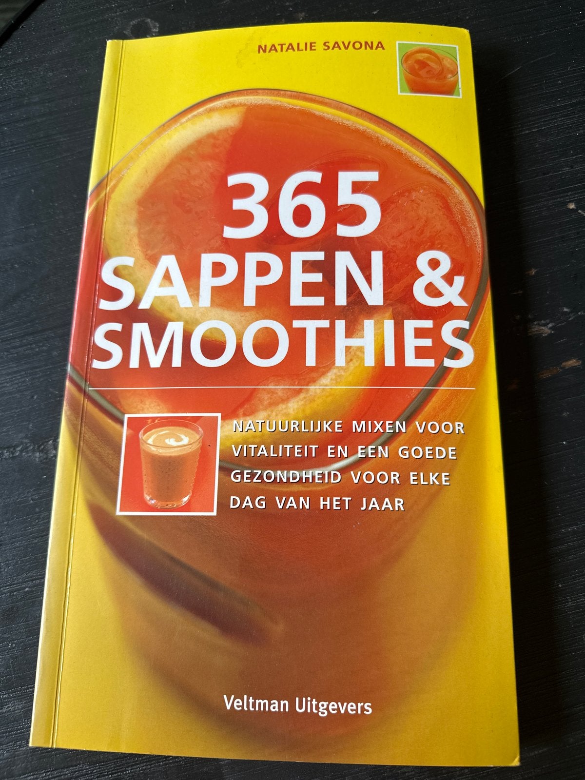 365 Sappen & Smoothies: Natuurlijke Mixen voor Vitaliteit, Overige typen, Ophalen of Verzenden, Zo goed als nieuw, Gezond koken