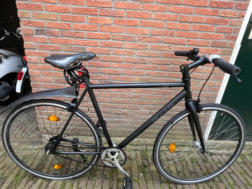 Excelsior Dandy 2023 fiets zwart, Ophalen, Zo goed als nieuw, Minder dan 10 versnellingen, Overige merken