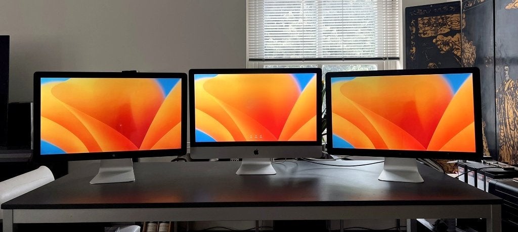 Apple iMac 27” 5K 64GB + 2x Apple Thunderbolt Display, Computers en Software, Apple Desktops, Ophalen, 64 GB of meer, HDD en SSD