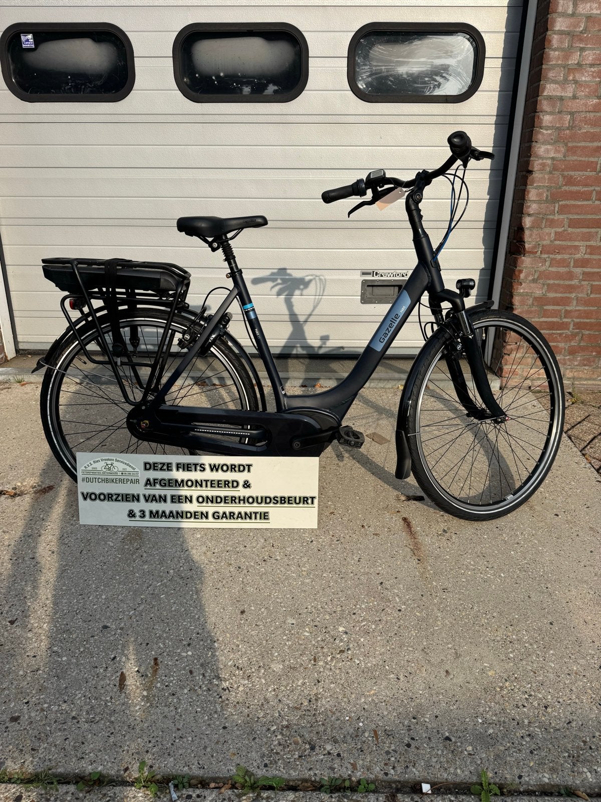 Gazelle Paris+ C7 D57 E-bike met Bosch middenmotor, Ophalen, Gazelle, Info@gazelle.nl, Zo goed als nieuw